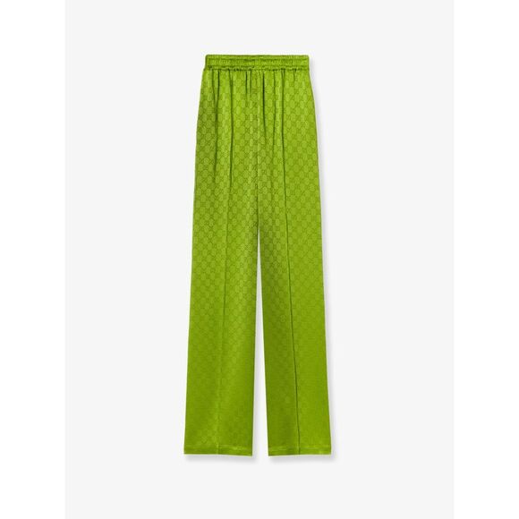 Gucci Women Gucci Green Pants - Picture 2 of 3